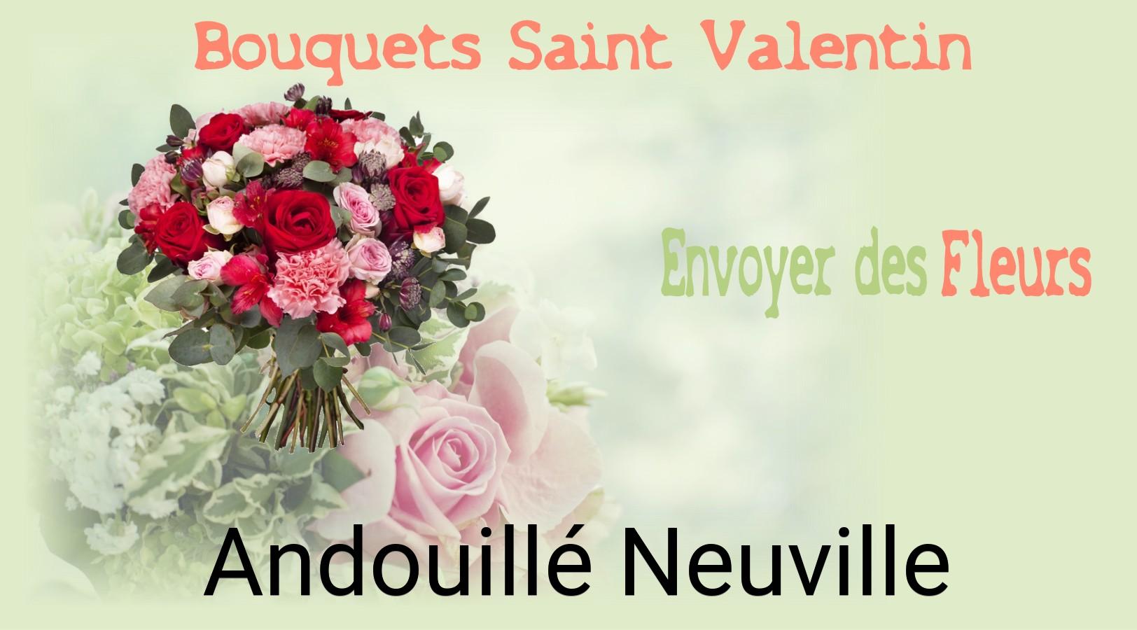 Roses de Saint-Valentin livrées à Andouillé-Neuville